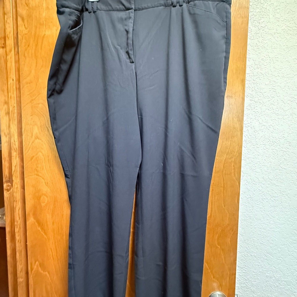Lane Bryant Elegant Black Trousers